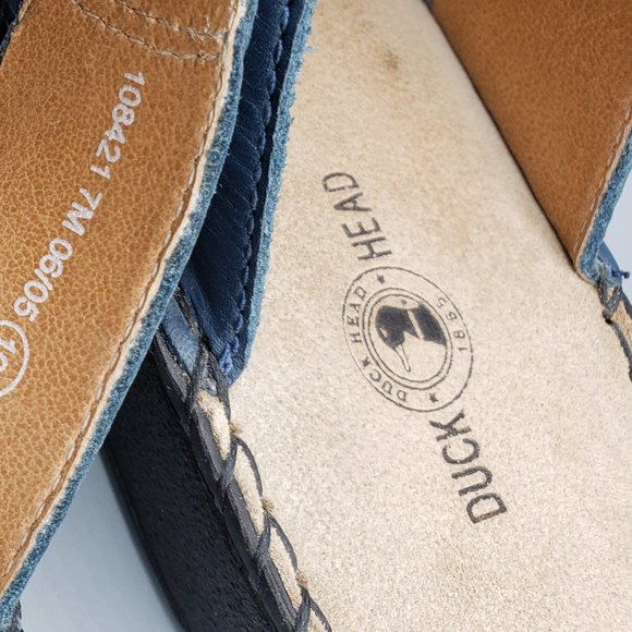 Duck Head Dena Slide Sandal Denim Blue - Picture 5 of 10